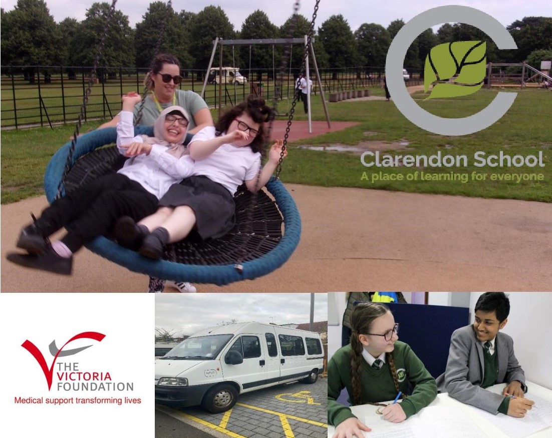 Support TVF's Special Wheels Appeal NOW - every donation will help to fund an accessible minibus for Clarendon School 