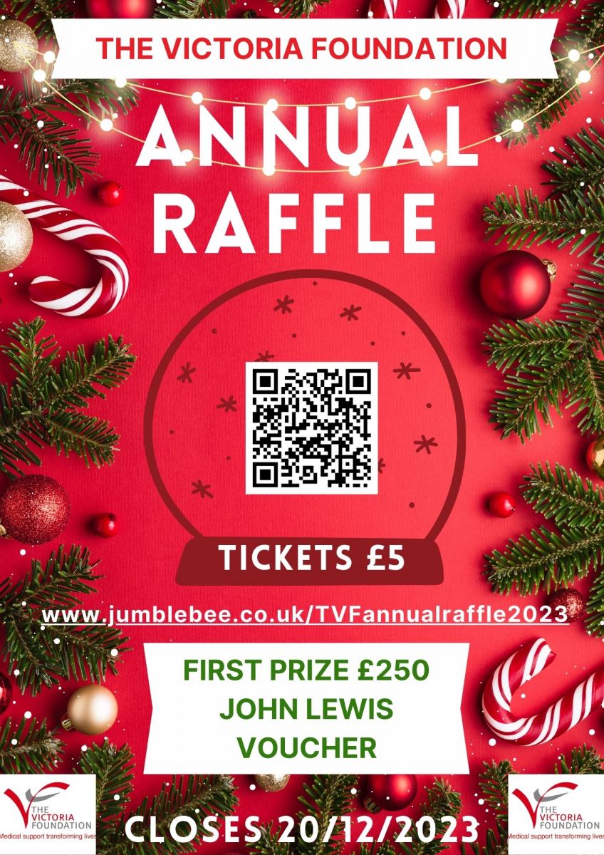 CONGRATULATIONS TO THE WINNERS OF TVF ANNUAL RAFFLE 