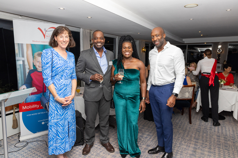 TVF supporters enjoy the charity's annual party at The Petersham