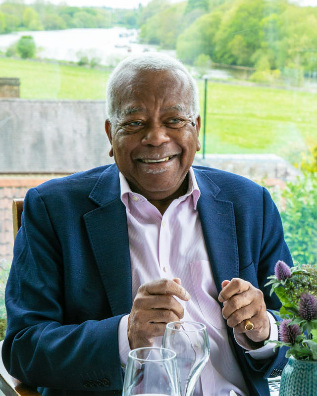 Lunch with Sir Trevor McDonald OBE at The Petersham 